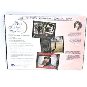 Creative Memories 5x7 Scrapbook Refill Pages RCM-5BL Black Retired New